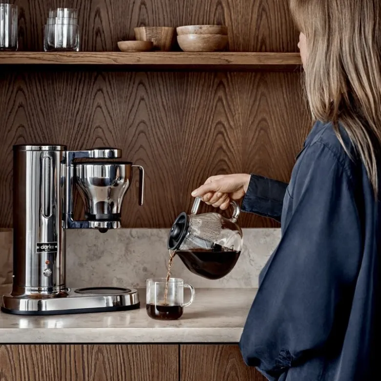 Aarke kaffetrakter stål