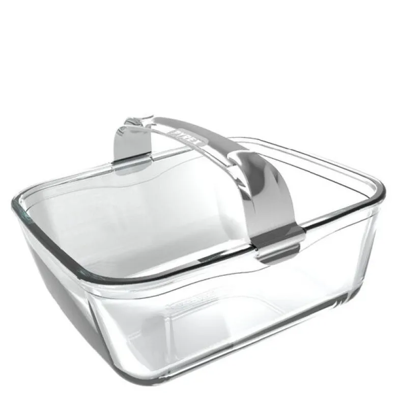 Airfryer ildfast form 2L 18x20 cm glass