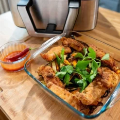 Airfryer ildfast form 17x20 cm klar
