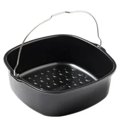 Airfryer ildfast form 21x22 cm svart