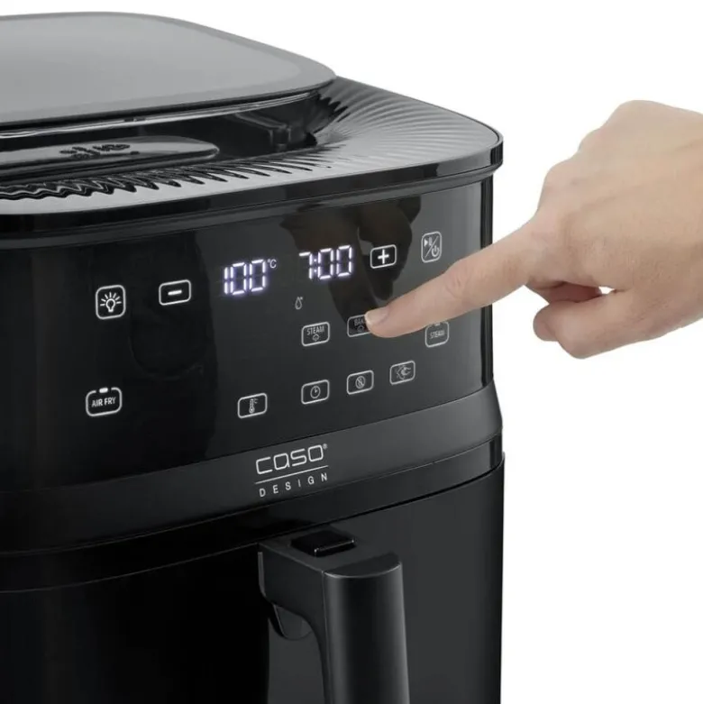 Airfry Steam 700 airfryer 7L svart