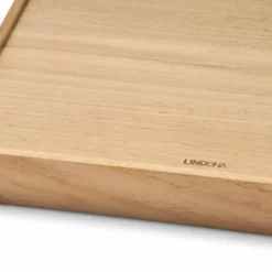 Airy teak brett 18x18 cm Black Ink