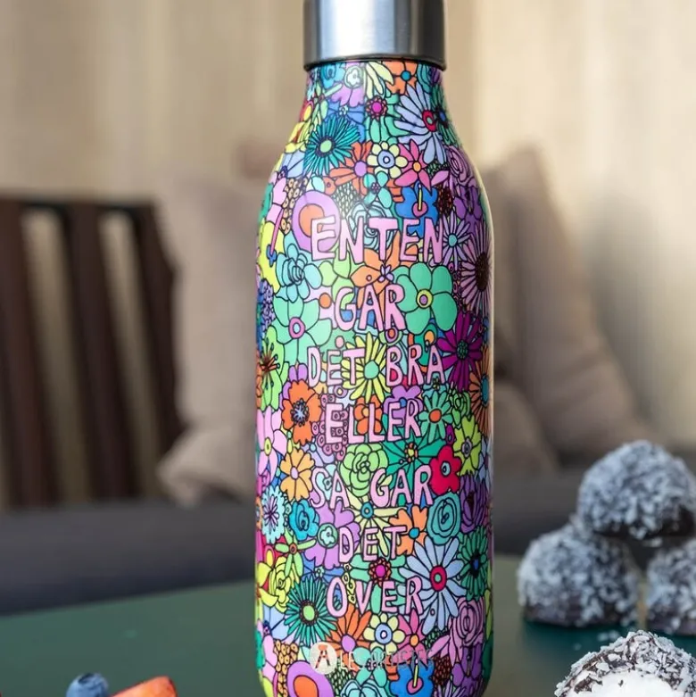 Anette Moi termoflaske 0,5L blomster