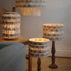 Ano bordlampe 35 cm beige/brun