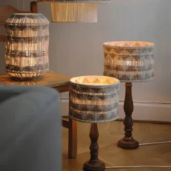 Ano bordlampe 45 cm beige/brun