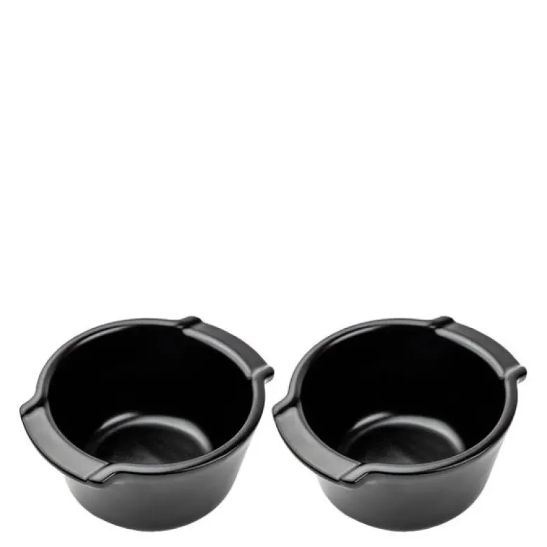 Appolia duo ramekin 11 cm sateng svart
