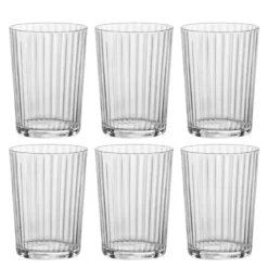 Aqua vannglass 50 cl 6 stk klar