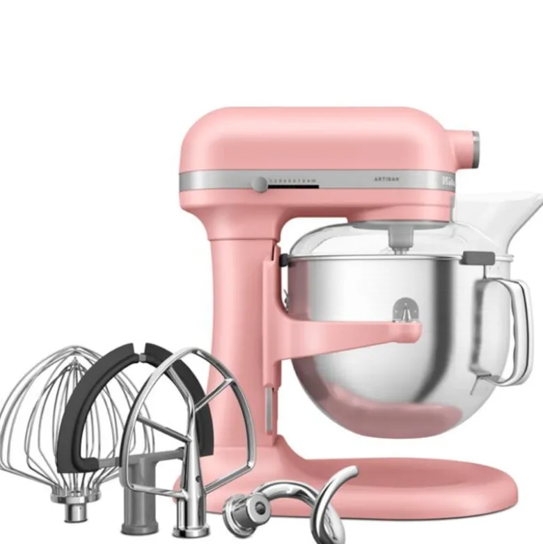 Artisan kjøkkenmaskin med bolleløft 5KSM70SHXEDR 6,6L dried rose