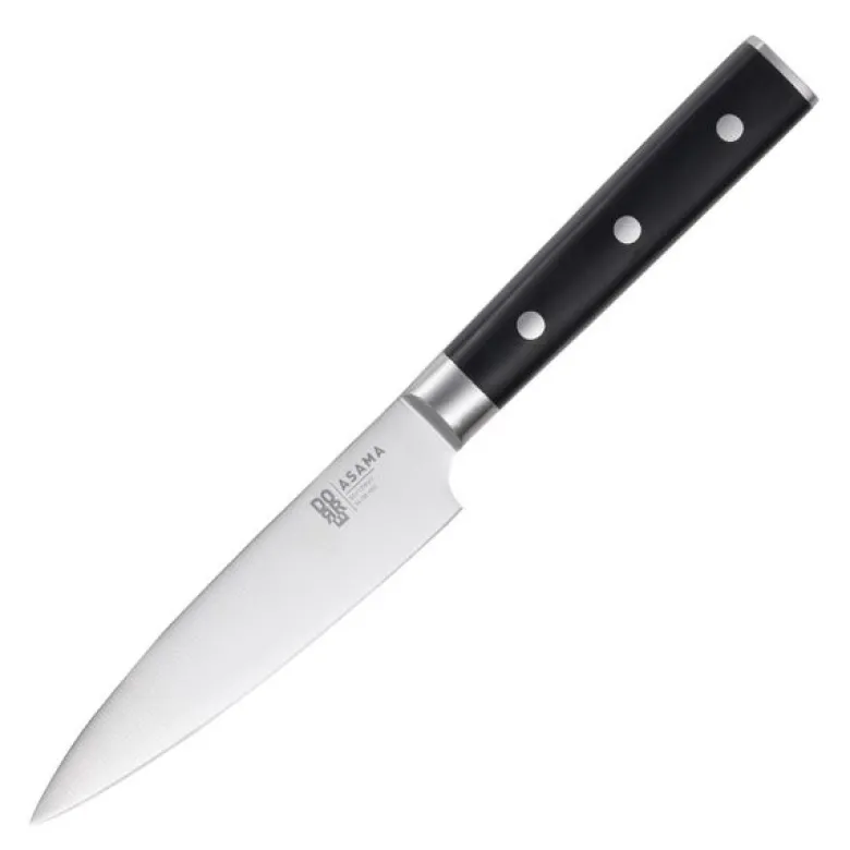 Asama universalkniv 13 cm svart/sølv