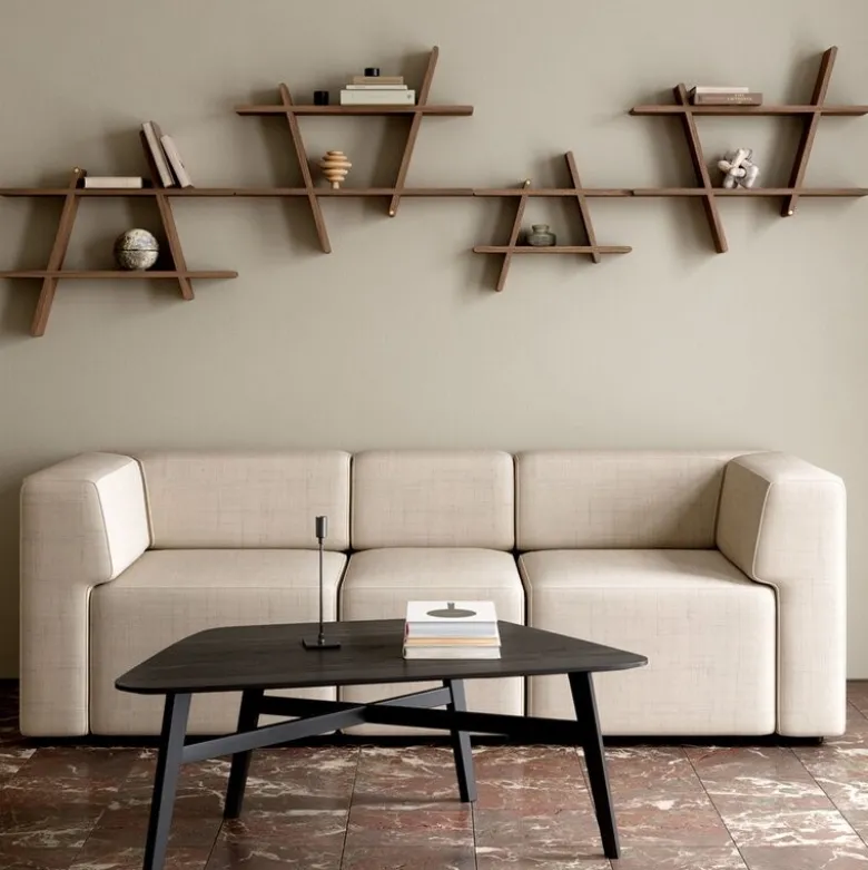 A-shelf hylle stor 67x78 cm ask