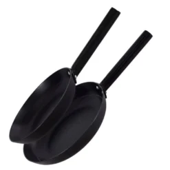 Aska DUO støpejernspanne sett 2 deler 24+28 cm svart