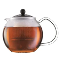 Assam tekanne m/filter 0,5L svart
