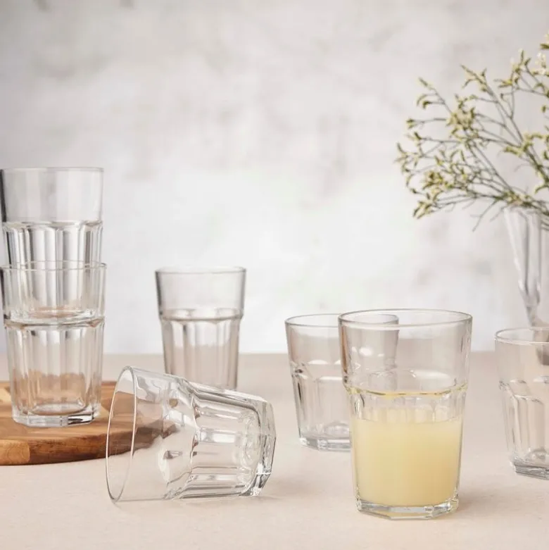 Atelier garnit glassett 18 deler 6x36 cl + 6x28 cl + 6x5 cl