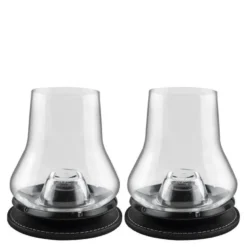 Atmosphére whisky smakingssett 4 deler svart/klar