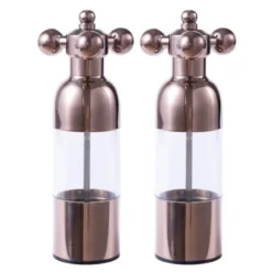 Axia salt- og pepperkvern 18 cm 2 stk bronse