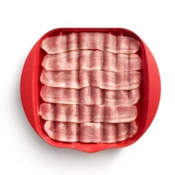 Baconform for tilberedning i mikrobølgeovn 30x28 cm