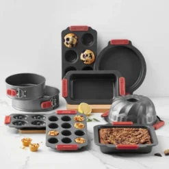 Bakeform for minimuffins 12 hull 36x18 cm keramisk non-stick