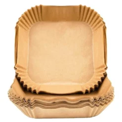 Bakepapir til airfryer 20x20 cm 50 stk