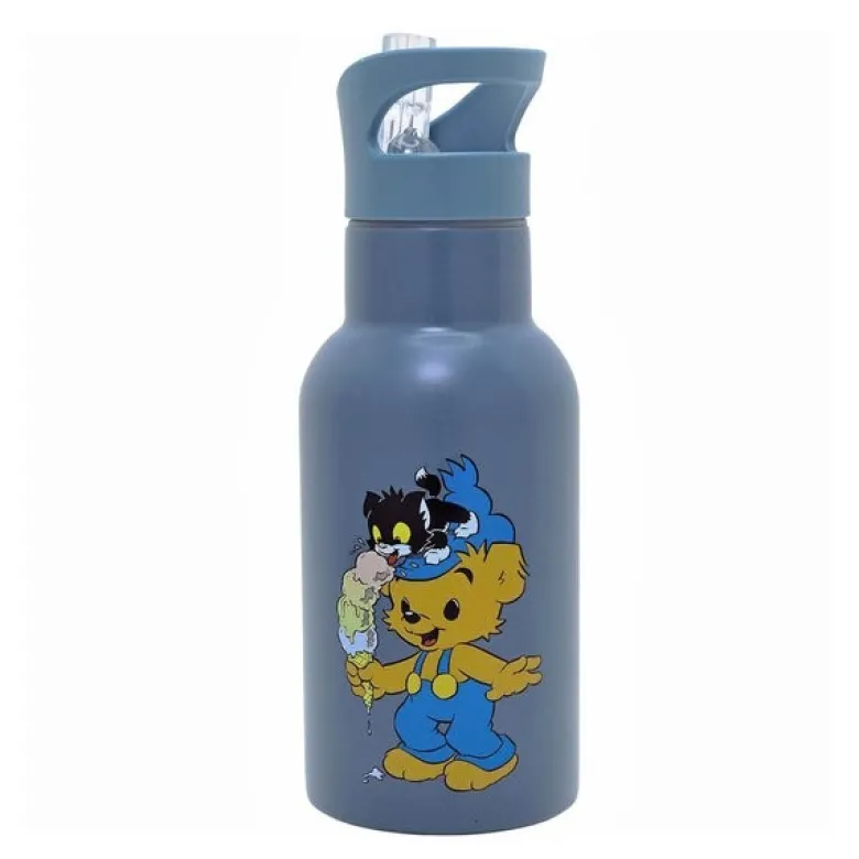 Bamse vannflaske 0,34L petrolblå