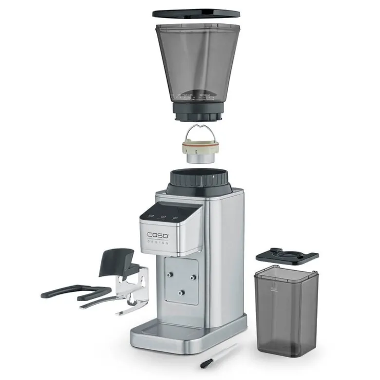 Barista Chef Inox kaffekvern sølv