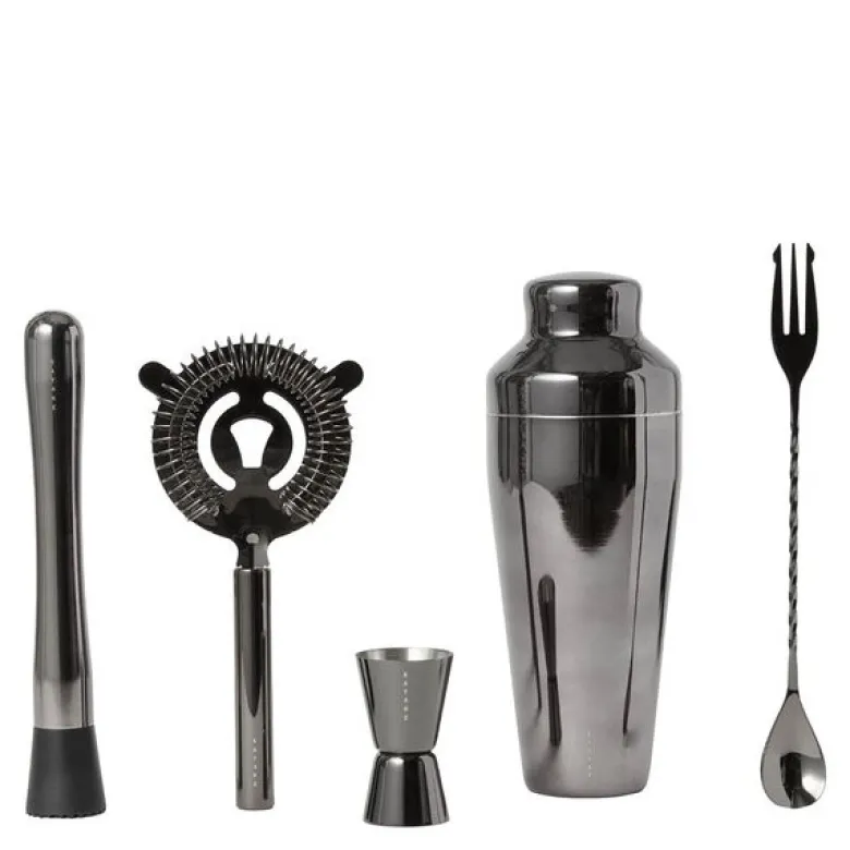Barsett 5 deler gunmetal