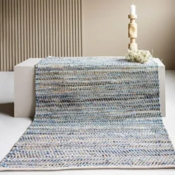 Bay denim ryeteppe 130x190 cm denimblå