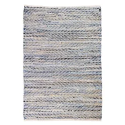 Bay denim ryeteppe 160x230 cm denimblå