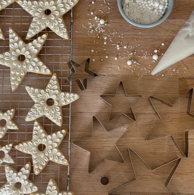 bAYK bakeformsett 5 deler julemotiv