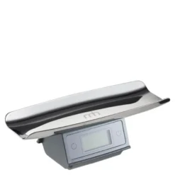 bAYk kjøkkenvekt 0,5-500g grå/blank