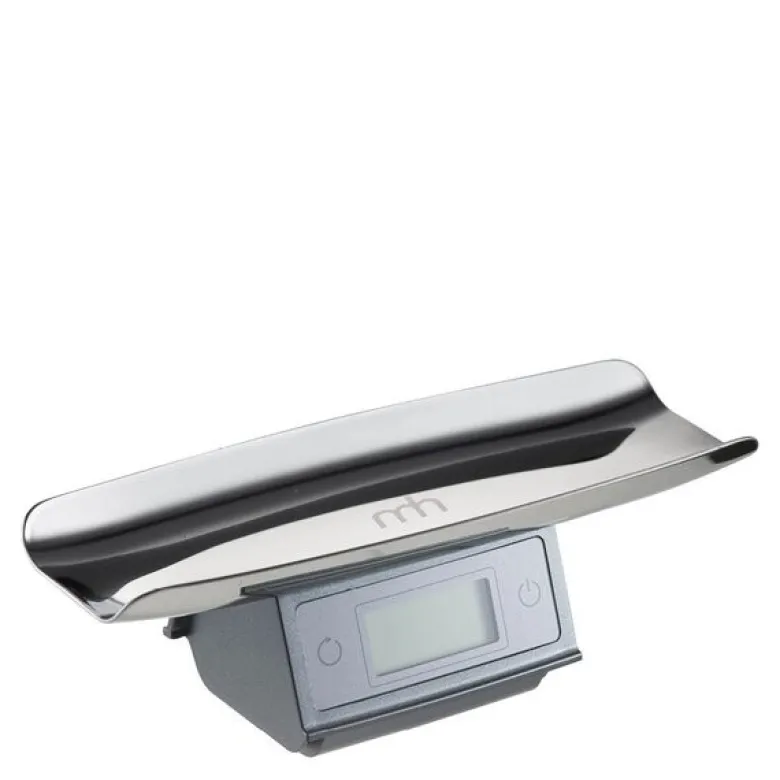 bAYk kjøkkenvekt 0,5-500g grå/blank