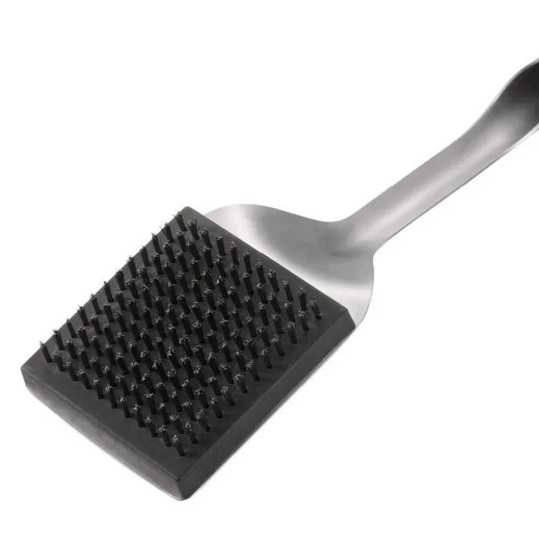 BBQ grillbørste 42 cm rustfritt stål
