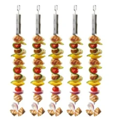 BBQ grillspyd 45,2 cm 5 stk stål