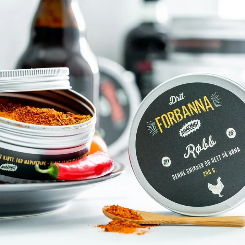 BBQ Røbb krydderblanding kylling 200g