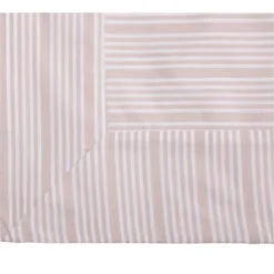 Bedding Collection putetrekk 60x63 cm 2 stk sand beige stripes
