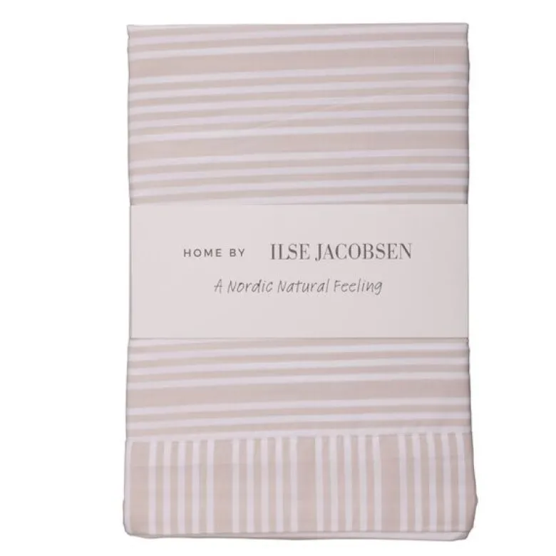 Bedding Collection putetrekk 60x63 cm 2 stk sand beige stripes