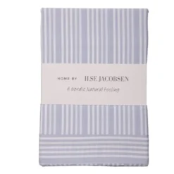 Bedding Collection putetrekk 60x63 cm 2 stk powder blue stripes
