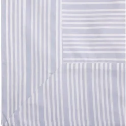 Bedding Collection putetrekk 60x63 cm 2 stk powder blue stripes
