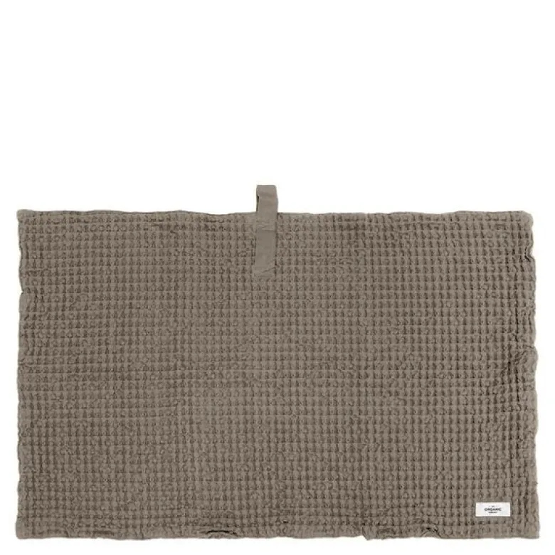 Big Waffle badematte 80x55 cm clay