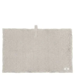 Big Waffle badematte 80x55 cm stone