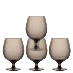 Billi ølglass 50 cl 4 stk brun