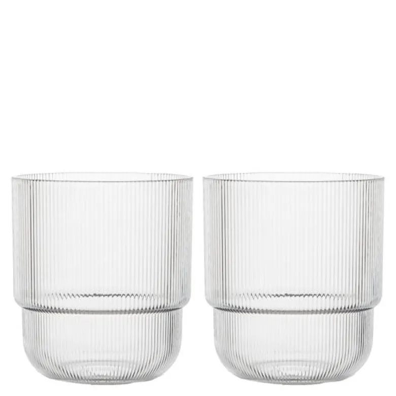 Billi vannglass 40 cl 2 stk