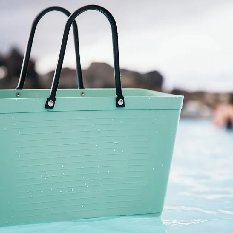 Biobased Plastic veske stor 15L olivengrønn