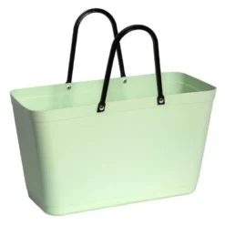 Biobased Plastic veske stor 15L lysgrønn