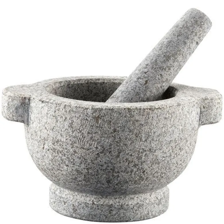 Birkedal morter 22x12 cm granitt
