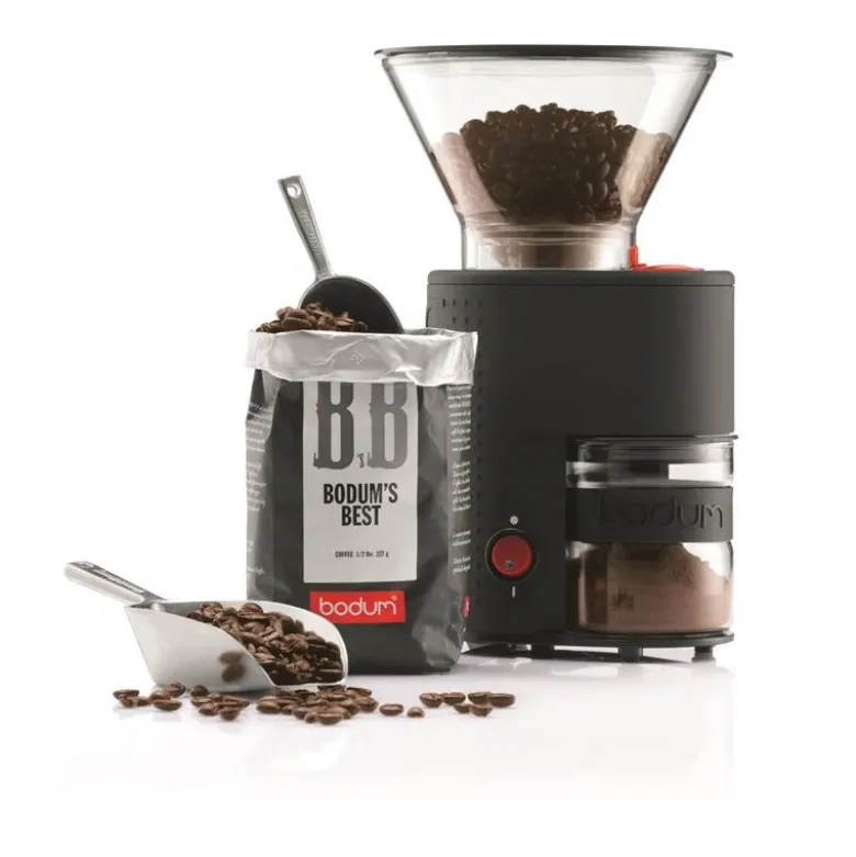 Bistro elektrisk kaffekvern svart