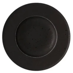 Black Satin dyp tallerken 25 cm