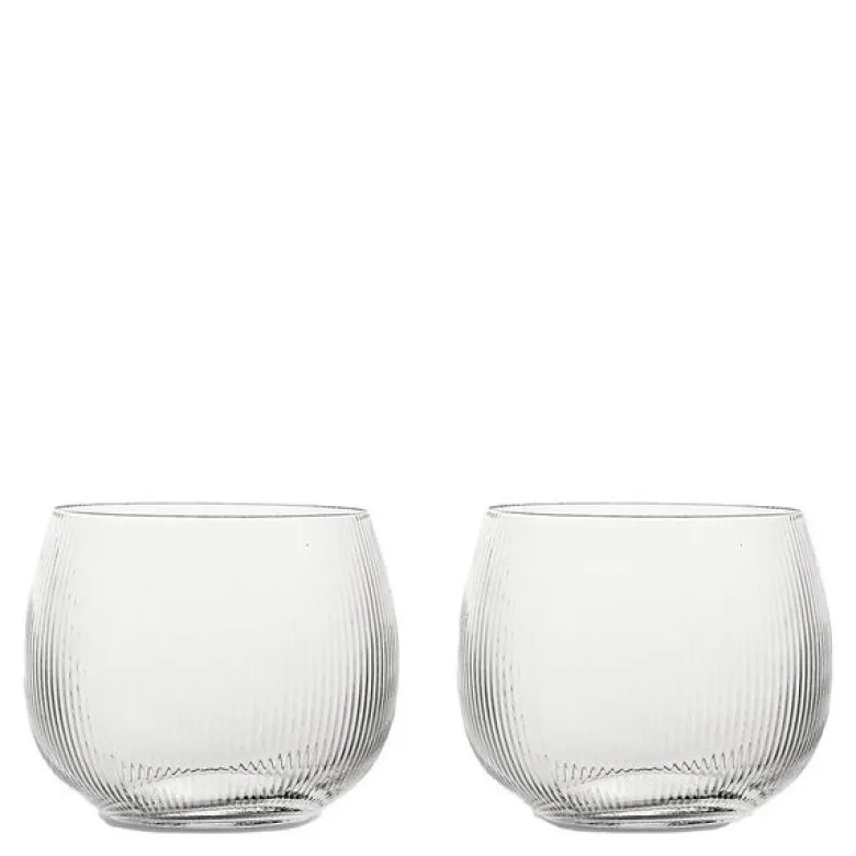 Blanka vannglass 28 cl 2 stk klar