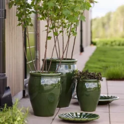 Blomma fat 35 cm irish green