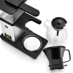 Blooming kaffetrakter 1,25L sølv