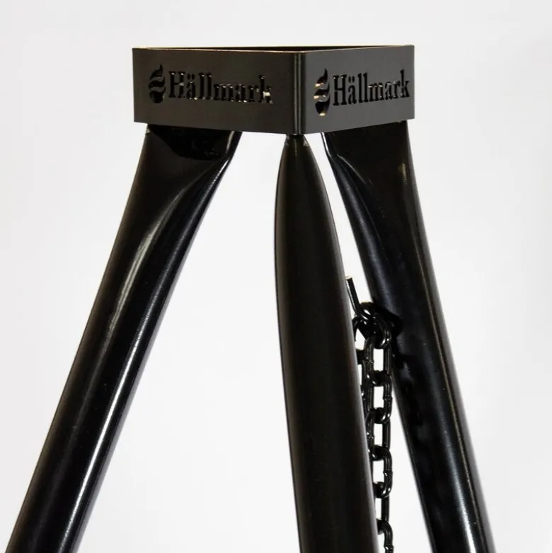 Bålpanne med stativ 170 cm